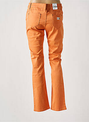 Jeans coupe slim stretch taille normale orange ONADO femme