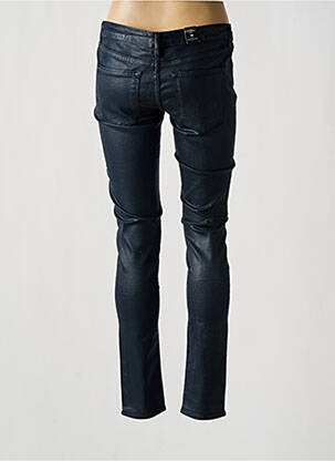 Jeans coupe slim stretch taille haute bleu CIMARRON femme
