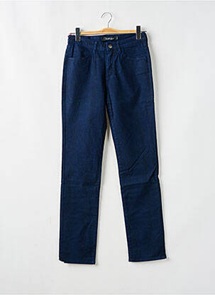 Jeans coupe slim stretch taille normale bleu KANOPE femme