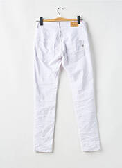 Jeans coupe slim blanc PLACE DU JOUR pour femme seconde vue