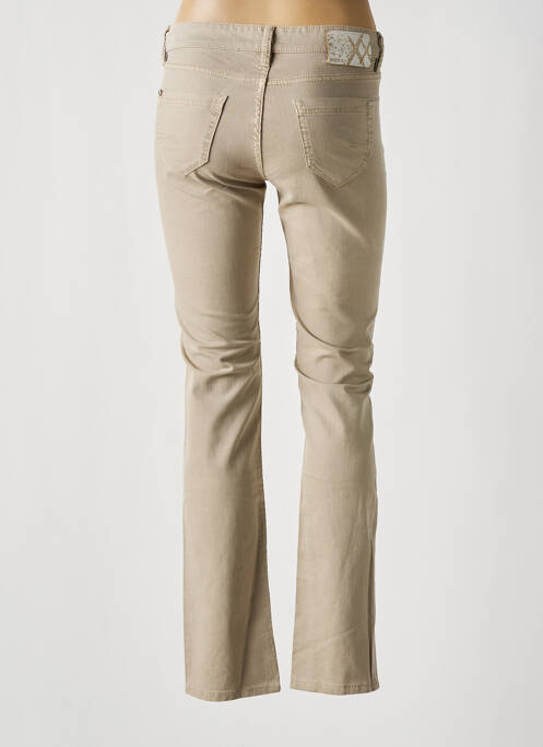 Jeans coupe droite beige MEXX pour femme