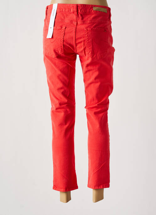 Jeans coupe slim rouge RED LEGEND pour femme
