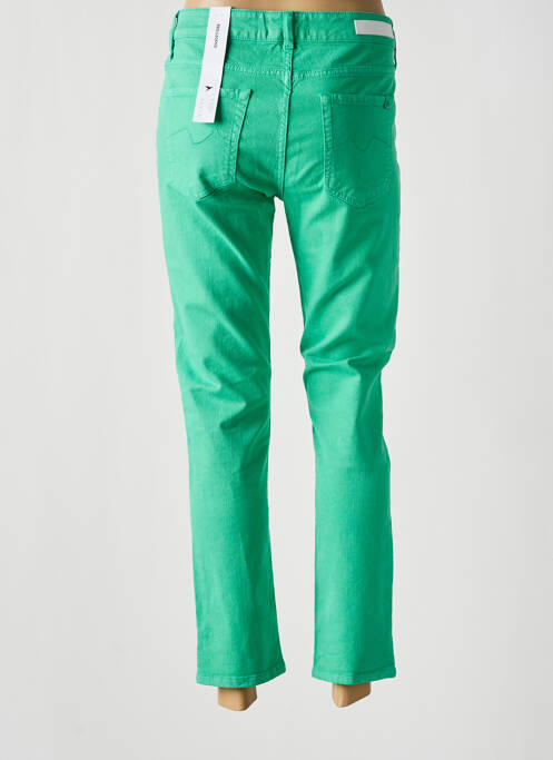 Jeans coupe slim vert RED LEGEND pour femme