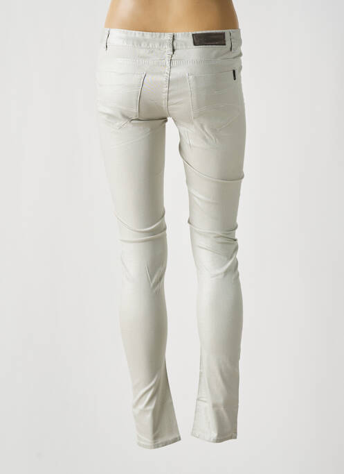 Pantalon slim argent LES P'TITES BOMBES pour femme
