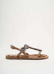 Sandales/Nu pieds beige CAFE NOIR pour femme seconde vue