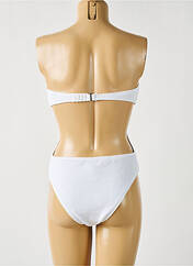 Maillot de bain 1 pièce blanc DAG ADOM pour femme seconde vue