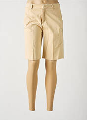 Bermuda beige REIKO pour femme seconde vue