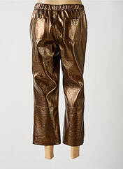 Pantalon 7/8 marron VIE TA VIE pour femme seconde vue