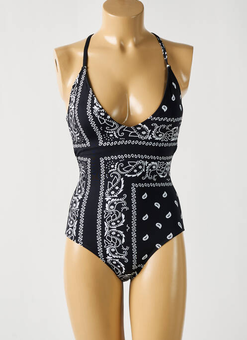 Maillot de bain 1 pièce noir DAG ADOM pour femme