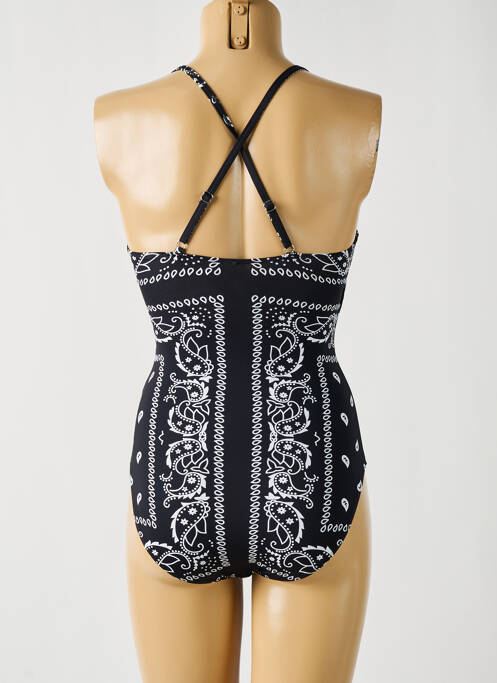 Maillot de bain 1 pièce noir DAG ADOM pour femme