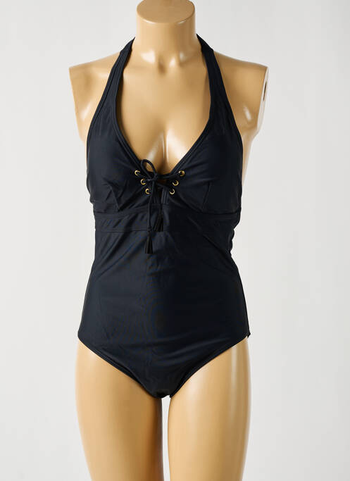Maillot de bain 1 pièce noir DAG ADOM pour femme