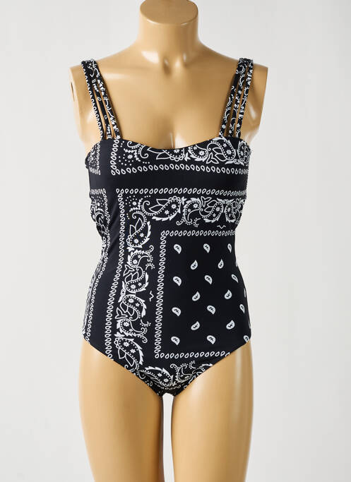 Maillot de bain 1 pièce noir DAG ADOM pour femme