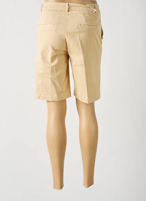 Bermuda beige REIKO pour femme