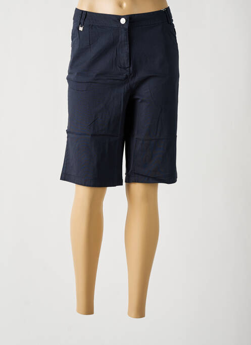 Bermuda bleu AGATHE & LOUISE pour femme