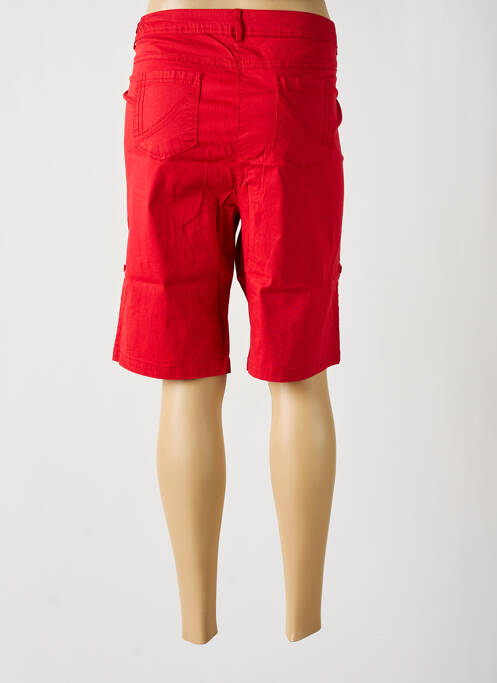 Bermuda rouge AGATHE & LOUISE pour femme