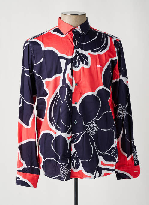 Chemise manches longues bleu DARIO BELTRAN pour homme