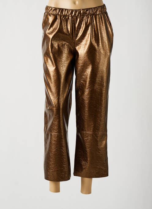 Pantalon 7/8 marron VIE TA VIE pour femme