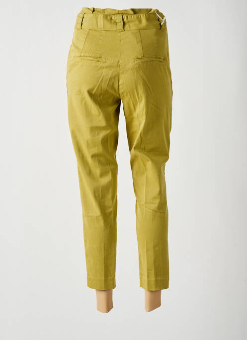 Pantalon 7/8 vert REIKO pour femme