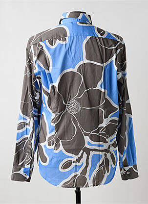 Chemise manches longues imprimé fleurs bleu DARIO BELTRAN homme