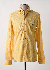 Chemise manches longues jaune DARIO BELTRAN pour homme seconde vue