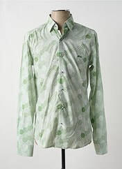 Chemise manches longues vert DARIO BELTRAN pour homme seconde vue