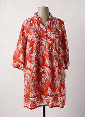 Robe mi-longue orange AGATHE & LOUISE pour femme seconde vue