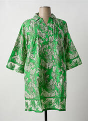 Robe mi-longue vert AGATHE & LOUISE pour femme seconde vue