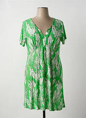 Robe mi-longue vert AGATHE & LOUISE pour femme seconde vue