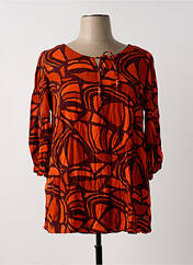 Tunique manches longues orange AGATHE & LOUISE pour femme seconde vue