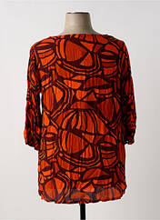 Tunique manches longues orange AGATHE & LOUISE pour femme seconde vue
