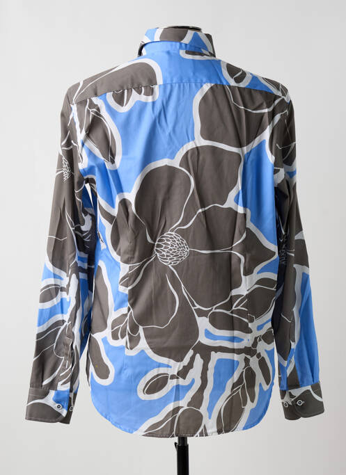 Chemise manches longues manches longues bleu DARIO BELTRAN homme