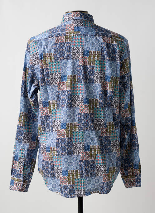 Chemise manches longues bleu DARIO BELTRAN homme