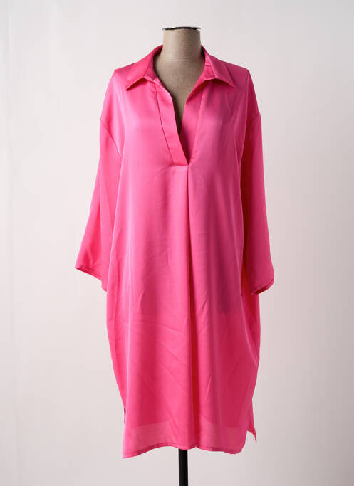 Robe mi-longue rose SCARLET ROOS pour femme
