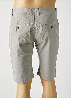 Bermuda coupe droite taille normale gris ZETA homme