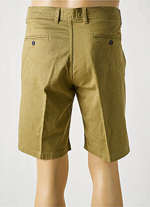 Bermuda coupe droite taille normale vert DARIO BELTRAN homme