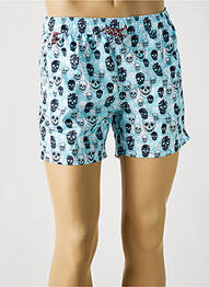 Short de bain imprimé fantaisie bleu DARIO BELTRAN homme