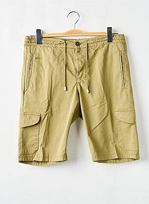 Bermuda taille élastique taille normale vert DARIO BELTRAN homme
