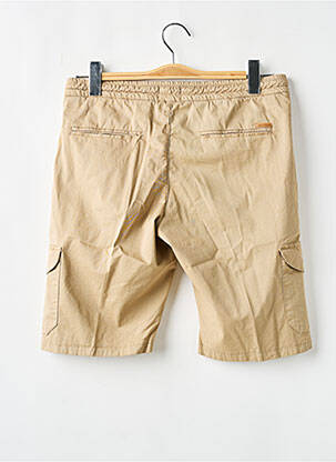 Bermuda taille élastique taille normale beige DARIO BELTRAN homme