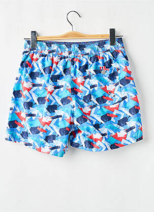 Short de bain imprimé fantaisie bleu DARIO BELTRAN homme