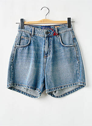 Short tissage denim taille normale bleu MADEMOISELLE GARÇONNE femme