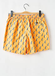 Short de bain jaune THE SURFCAR pour homme seconde vue