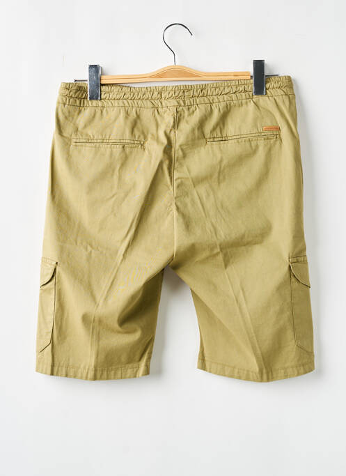 Bermuda taille élastique taille normale vert DARIO BELTRAN homme