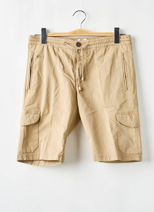 Bermuda beige DARIO BELTRAN pour homme