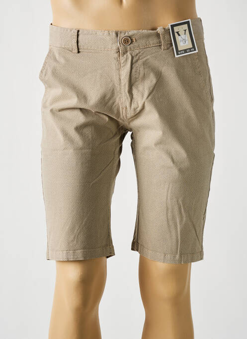 Bermuda beige ZETA pour homme