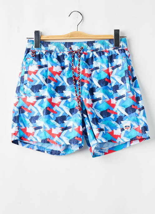 Short de bain bleu DARIO BELTRAN pour homme