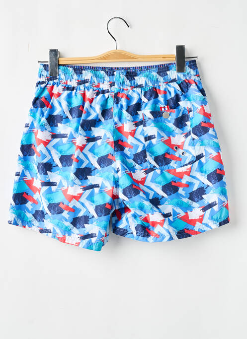 Short de bain bleu DARIO BELTRAN pour homme