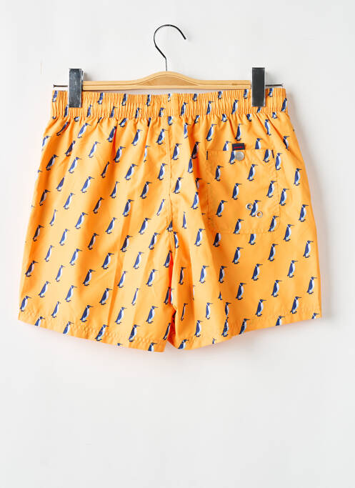 Short de bain jaune THE SURFCAR pour homme