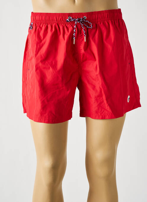 Short de bain rouge DARIO BELTRAN pour homme
