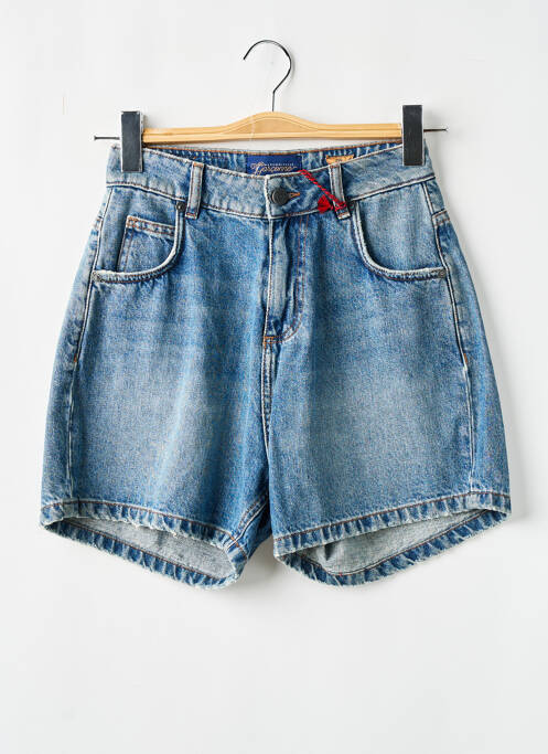 Short bleu MADEMOISELLE GARÇONNE pour femme