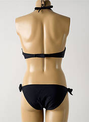 Maillot de bain 2 pièces noir DAG ADOM pour femme seconde vue